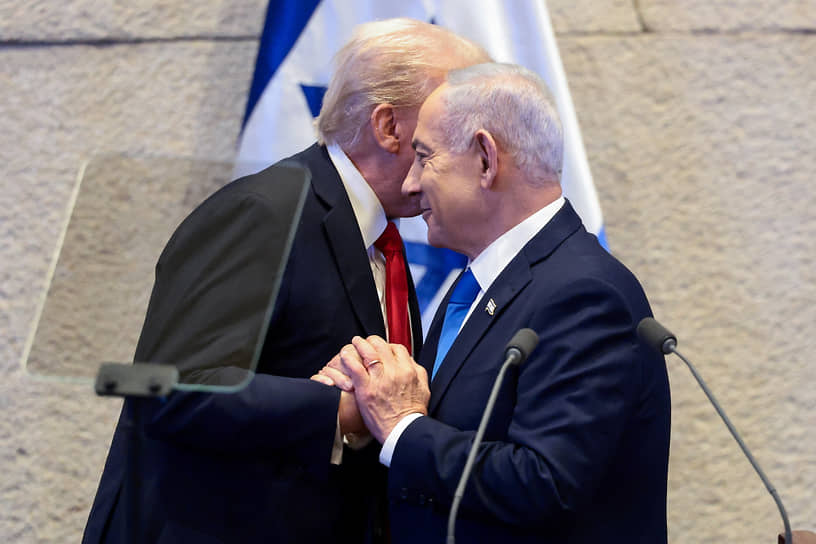 Дональд Трамп и Биньямин Нетаньяху