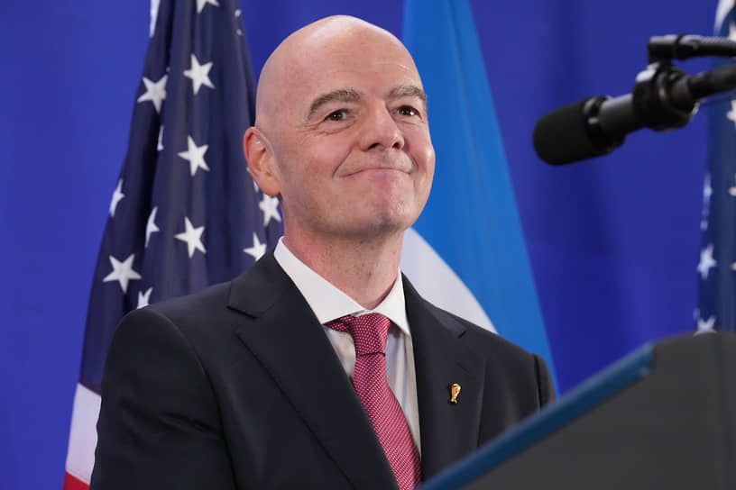 Президент FIFA Джанни Инфантино 