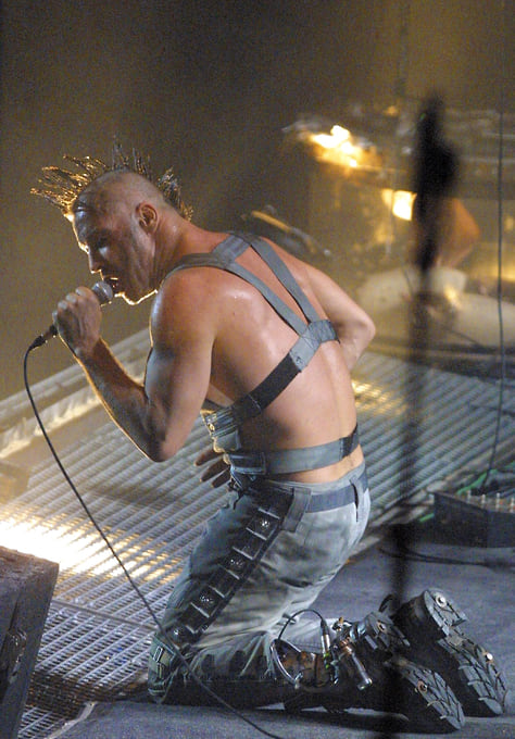 Лидер и вокалист группы Rammstein Тилль Линдеманн