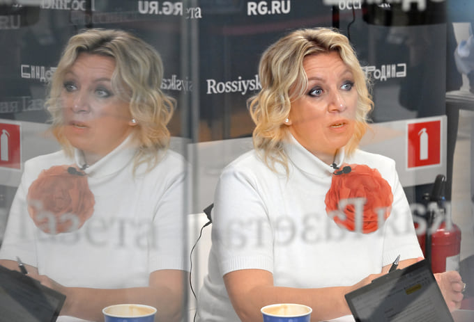 Директор Департамента информации и печати МИД России Мария Захарова