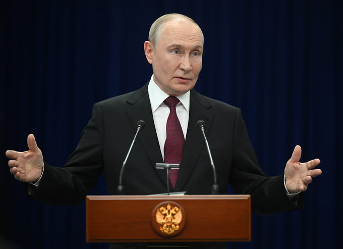 Президент России Владимир Путин  
