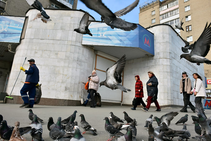 Станция метро «Красный проспект» в Новосибирске