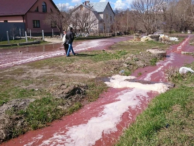 Последствия аварии в городе Лебедянь 