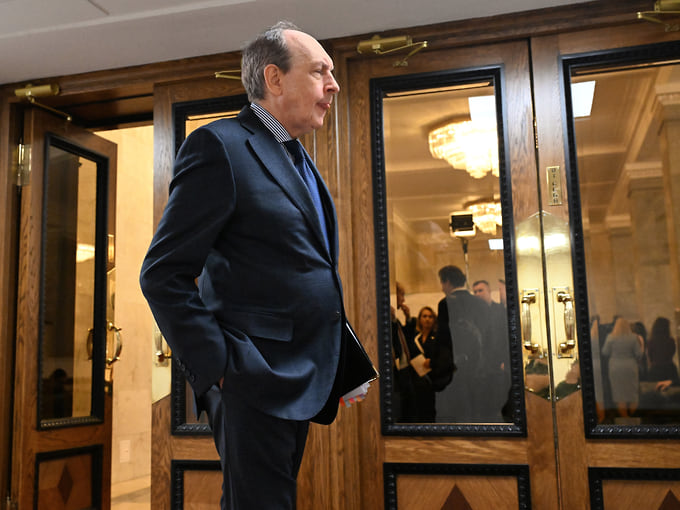 Депутат Вячеслав Никонов в Госдуме