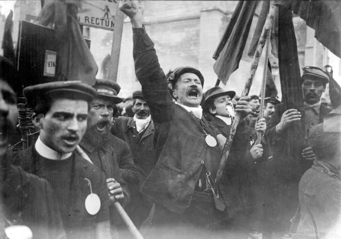 Забастовка в Шампани, апрель 1911 года