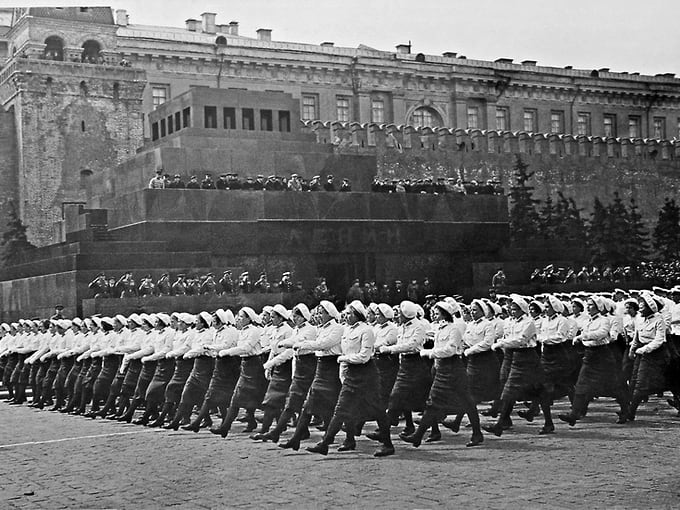 Первомайский парад 1940 года на Красной площади