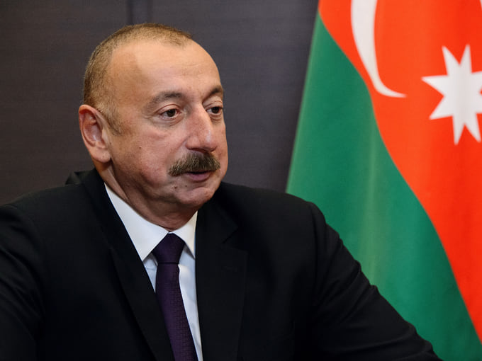 Президент Азербайджана Ильхам Алиев
