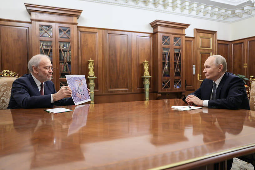 Валерий Гергиев поделился с Владимиром Путиным геодезическими планами