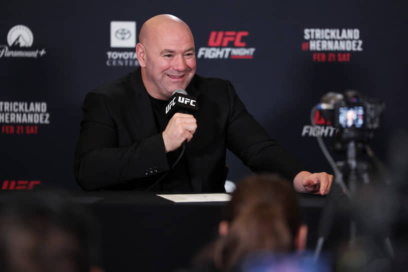 Глава UFC Дейна Уайт