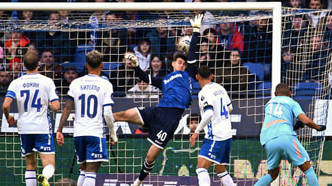 Зенит не отпустил лидера // Петербуржцы обыграли в гостях московское Динамо