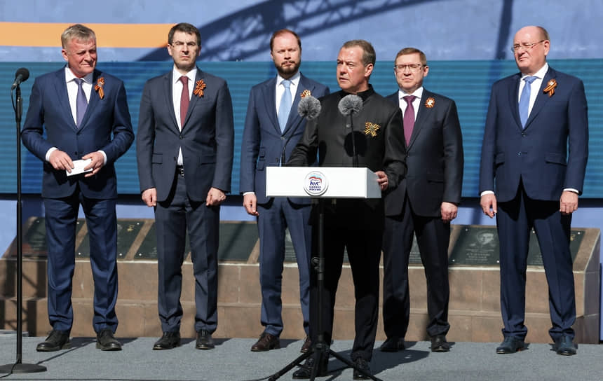 Заместитель председателя Совета безопасности РФ Дмитрий Медведев 