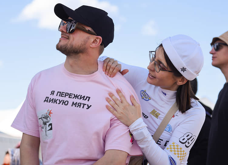Участники на фестивале 