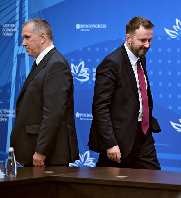 Юрий Трутнев и Максим Орешкин весь день провели рядом с президентом
