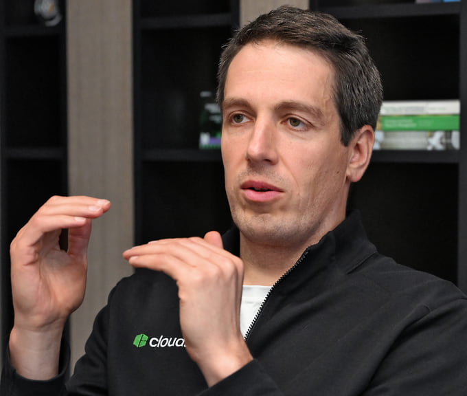 Генеральный директор Cloud.ru Михаил Лобоцкий