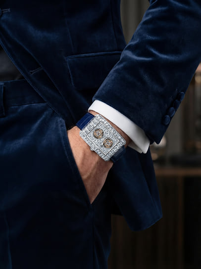 Часы Jacob & Co. Billionaire Double Tourbillon Angel Cut 