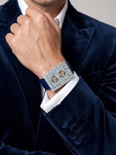 Часы Jacob & Co. Billionaire Double Tourbillon Angel Cut 