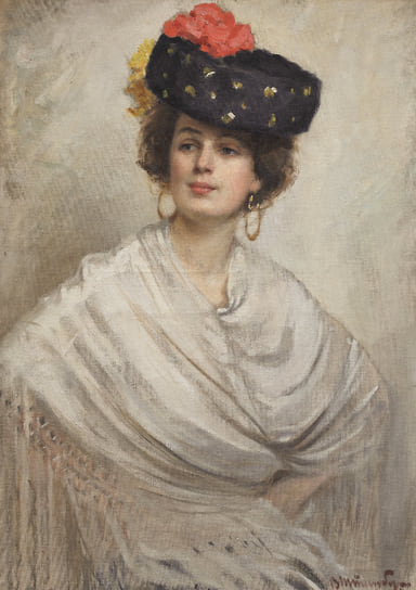 Виктор Штемберг, «Испанка», 1900. Самарский областной художественный музей 