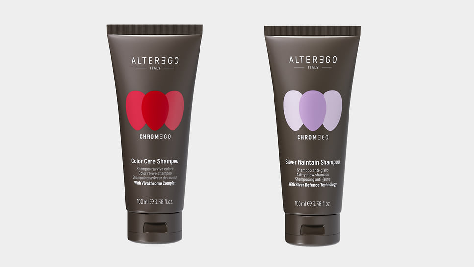 Alter Ego, шампуни для окрашенных волос Color Care и Silver Maintain в обновленном дизайне и с улучшенной формулой