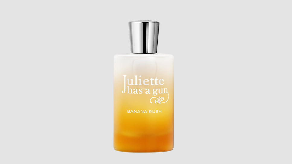 Juliette has a Gun, парфюмерная вода Banana Rush. Ноты: спелый банан, кокос, кленовый сироп, цветы франжипани, ваниль, сандал.