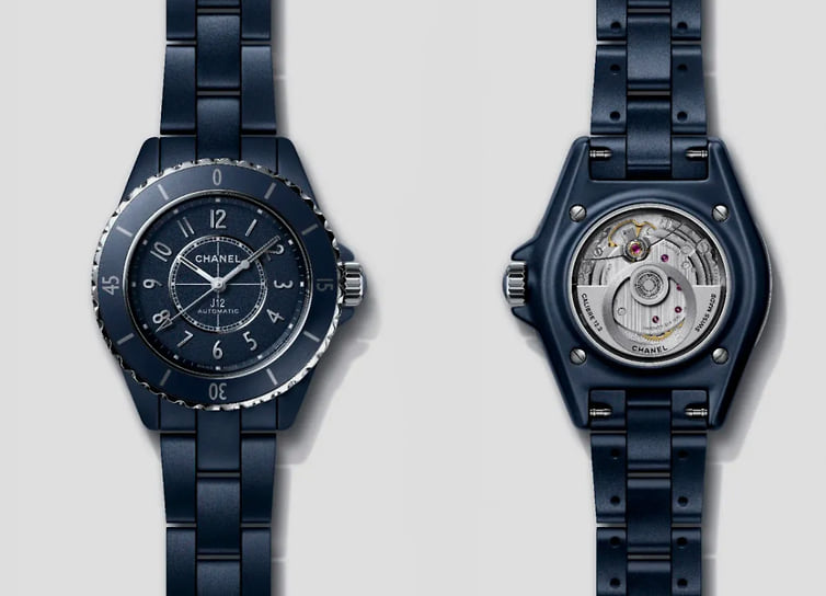Часы Chanel J12 Bleu