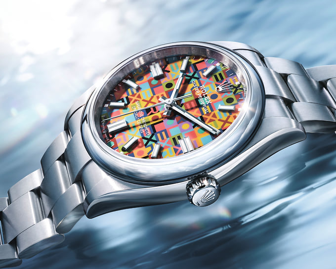 Часы Oyster Perpetual 36, сталь Oystersteel, Rolex 