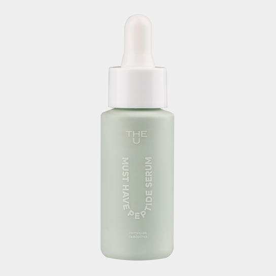 THE U, пептидная сыворотка для лица Must have peptide serum: средство для ежедневного ухода за кожей для упругости и сияния кожи. В составе: пептид овса и трипептид Матриксил