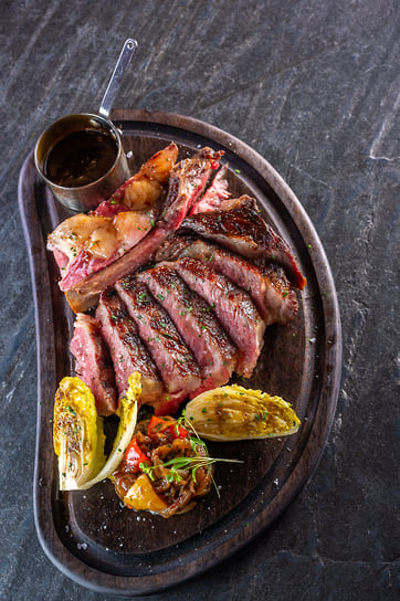 Cote de Boeuf Рибай на кости Black Angus 