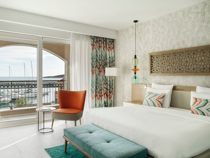 Интерьер номера в отеле The Chedi 