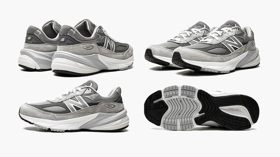 Кроссовки New Balance 990v6, 2023 год 