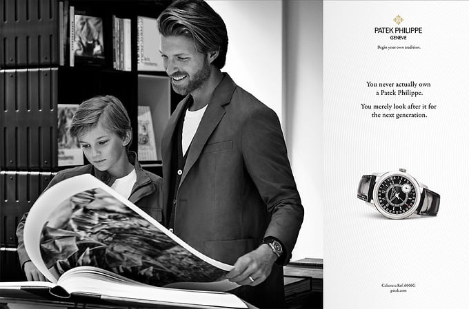 Реклама Patek Philippe 