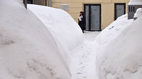 В Москве побит 60-летний рекорд по высоте сугробов
