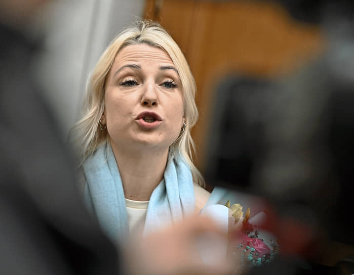 Екатерина Дунцова (признана иноагентом) в 2023 году