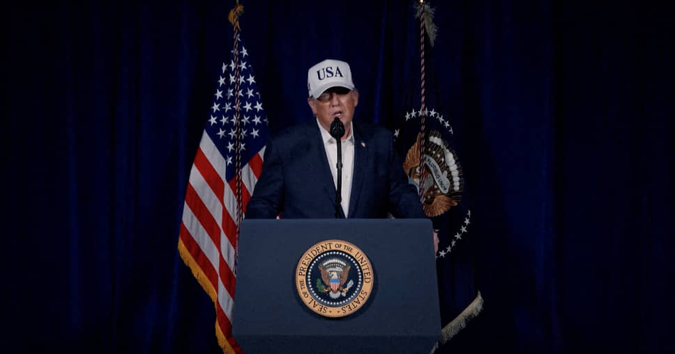 Президент США Дональд Трамп 