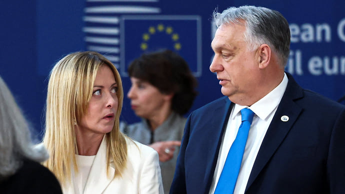 Politico: Мелони сообщила о понимании позиции Орбана по Украине