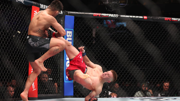 Россиянин Марк Вологдин дебютировал в UFC с ничьей