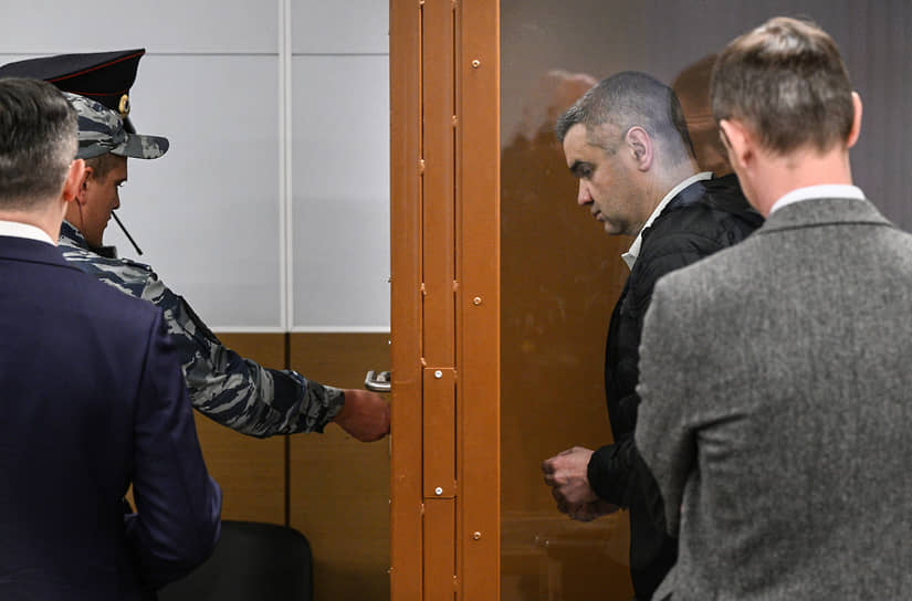 Алексей Тайчер в зале суда