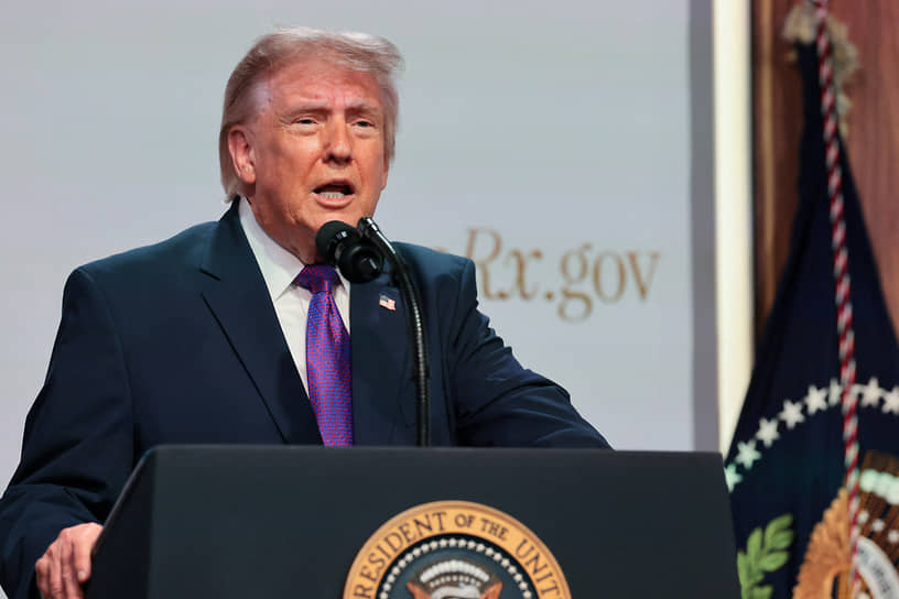 Президент США Дональд Трамп