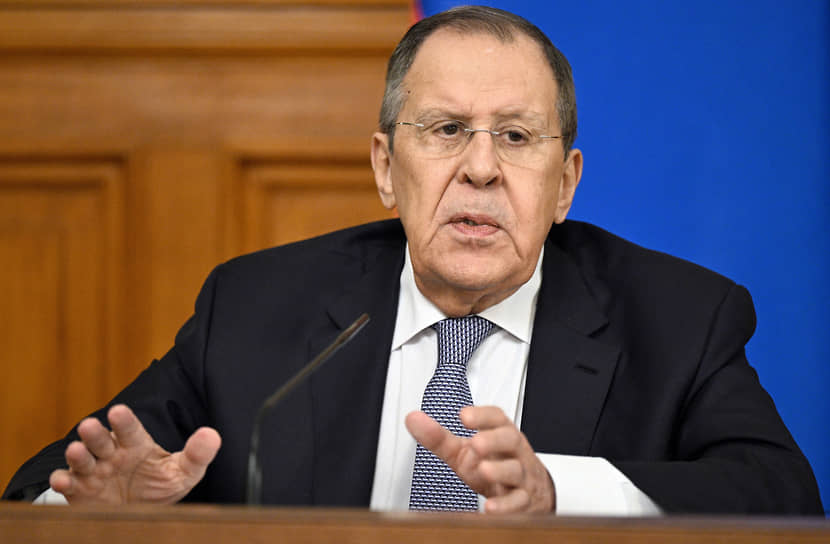 Министр иностранных дел России Сергей Лавров