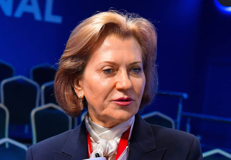 Глава Роспотребнадзора Анна Попова