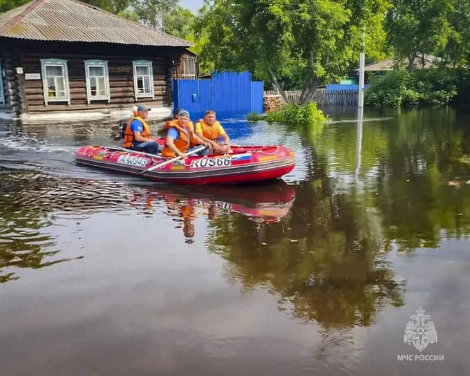 Паводки в Свердловской области 
