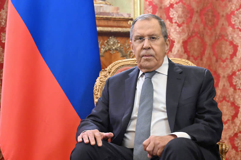 Министр иностранных дел России Сергей Лавров