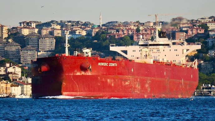 Танкер Nordic Zenith атаковали около терминала КТК в Черном море