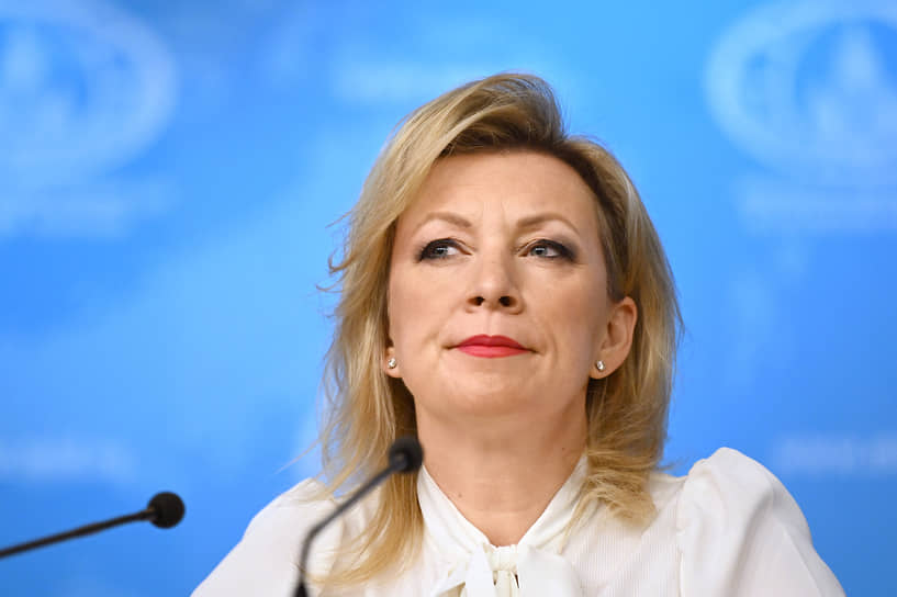 Официальный представитель МИД РФ Мария Захарова