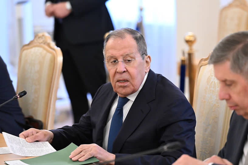 Министр иностранных дел России Сергей Лавров