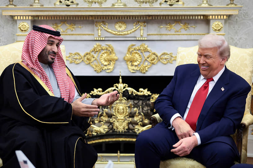 Президент США Дональд Трамп и наследный принц Саудовской Аравии Мухаммед бен Салман