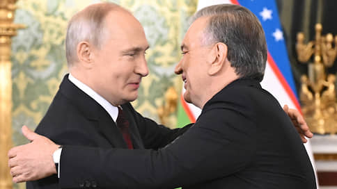 Путин поздравил президента Узбекистана Мирзиёева с 69-летием