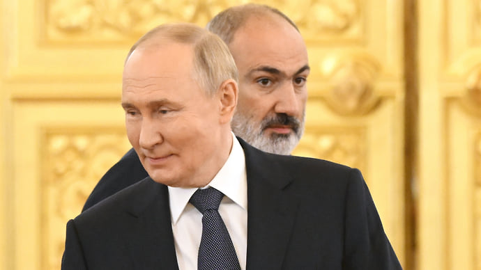 Пашинян попросил Путина решить проблемы с ввозом товаров из Армении в Россию