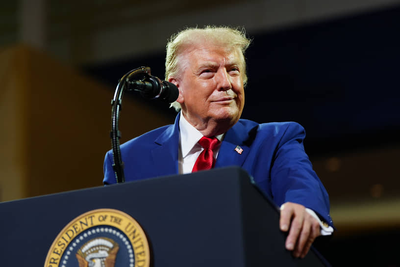 Президент СШ Дональд Трамп 
