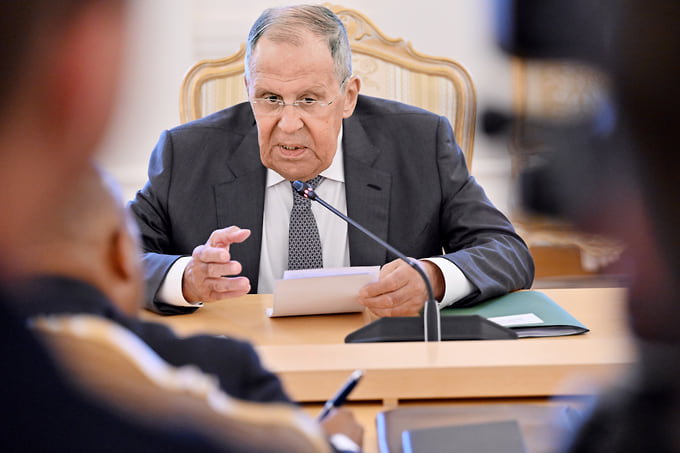 Министр иностранных дел России Сергей Лавров