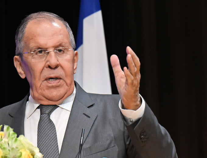 Министр иностранных дел России Сергей Лавров